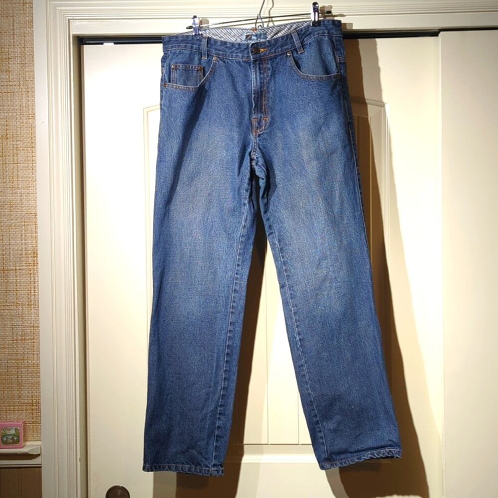 Road 100% Cotton Classic Fit Straight Leg Jean Men's Size 34x32